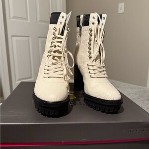 Vince Camuto Lace Up Boots